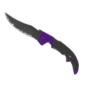 ★ Falchion Knife | Ultraviolet (Well-Worn)
