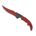 ★ StatTrak™ Falchion Knife | Crimson Web (Field-Tested)