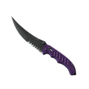 ★ Flip Knife | Ultraviolet (Well-Worn)