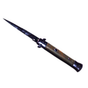 ★ StatTrak™ Stiletto Knife | Doppler Black Pearl (Factory New)