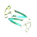 ★ StatTrak™ Shadow Daggers | Gamma Doppler Phase 2 (Factory New)