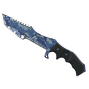 ★ Huntsman Knife | Bright Water (Well-Worn)