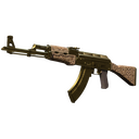 Souvenir AK-47 | Gold Arabesque (Field-Tested)