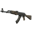 Souvenir AK-47 | Black Laminate (Battle-Scarred)