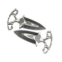 ★ StatTrak™ Shadow Daggers | Black Laminate (Minimal Wear)