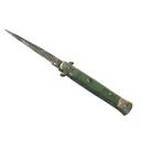 ★ StatTrak™ Stiletto Knife | Forest DDPAT (Battle-Scarred)