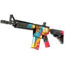 StatTrak™ M4A4 | Cyber Security (Well-Worn)