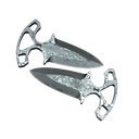 ★ Shadow Daggers | Damascus Steel (Battle-Scarred)