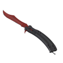 ★ StatTrak™ Butterfly Knife | Crimson Web (Minimal Wear)