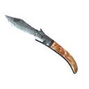 ★ Navaja Knife | Damascus Steel (Well-Worn)