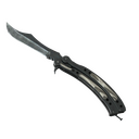 ★ StatTrak™ Butterfly Knife | Black Laminate (Well-Worn)