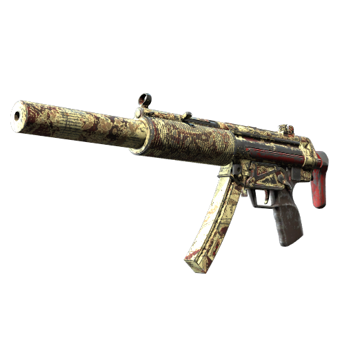 MP5-SD | Autumn Twilly (Battle-Scarred)