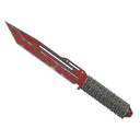 ★ StatTrak™ Paracord Knife | Crimson Web (Battle-Scarred)