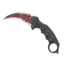 ★ StatTrak™ Karambit | Crimson Web (Battle-Scarred)