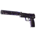 USP-S | Purple DDPAT (Well-Worn)
