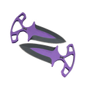 ★ StatTrak™ Shadow Daggers | Ultraviolet (Minimal Wear)