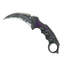 ★ StatTrak™ Karambit | Ultraviolet (Battle-Scarred)