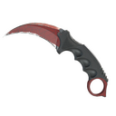 ★ StatTrak™ Karambit | Crimson Web (Well-Worn)