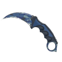 ★ StatTrak™ Karambit | Bright Water (Well-Worn)