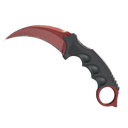 ★ StatTrak™ Karambit | Crimson Web (Minimal Wear)