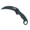 ★ StatTrak™ Talon Knife | Night Stripe (Minimal Wear)