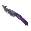★ StatTrak™ Gut Knife | Ultraviolet (Battle-Scarred)