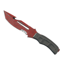 ★ StatTrak™ Survival Knife | Crimson Web (Battle-Scarred)