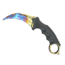 ★ StatTrak™ Karambit | Case Hardened (Battle-Scarred)