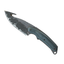 ★ StatTrak™ Gut Knife | Night (Battle-Scarred)