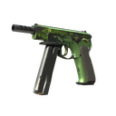 CZ75-Auto | Emerald Quartz (Battle-Scarred)