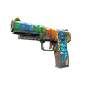 Souvenir Five-SeveN | Fall Hazard (Well-Worn)