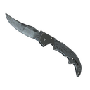 ★ StatTrak™ Falchion Knife | Damascus Steel (Well-Worn)