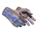 ★ Sport Gloves | Violet Beadwork (Battle-Scarred)