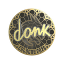Sticker | donk (Gold) | Cologne 2026