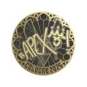 Sticker | apEX (Gold) | Cologne 2026