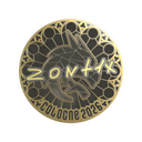 Sticker | zont1x (Gold) | Cologne 2026