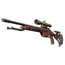 Souvenir SSG 08 | Red Stone (Field-Tested)