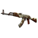 Souvenir AK-47 | Nouveau Rouge (Battle-Scarred)