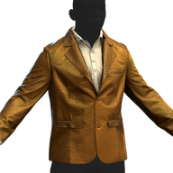 Suit Jacket Gold
