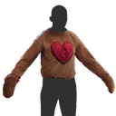 Valentines Bear Top 2025