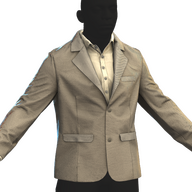Suit Jacket White