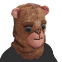 Valentines Bear Head 2025