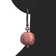 Brain Earrings