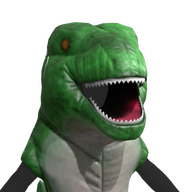 Inflatable Dino Costume