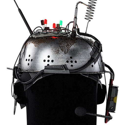 Telecom Conspiracist Helmet