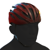 Biking Helmet Red