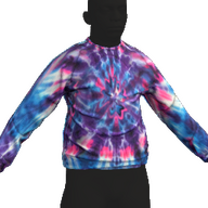 Tie-Dye Jumper (Purple)