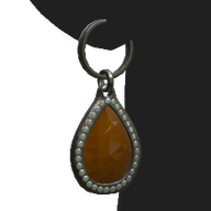 Tear Drop Earrings (Citrine)