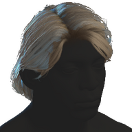 Side Parting Tied Hair