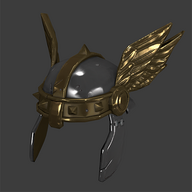 winged helmet